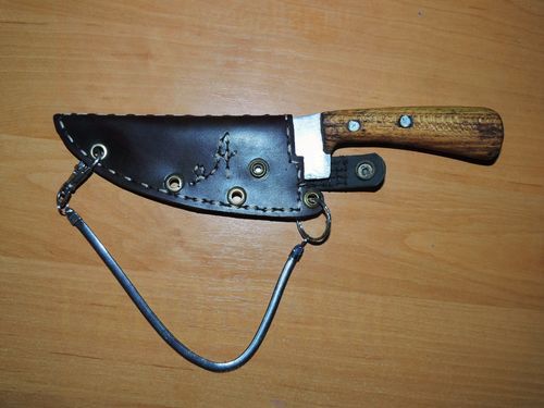 Именной чехол для ножа своими руками