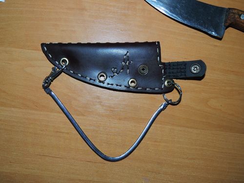 Именной чехол для ножа своими руками