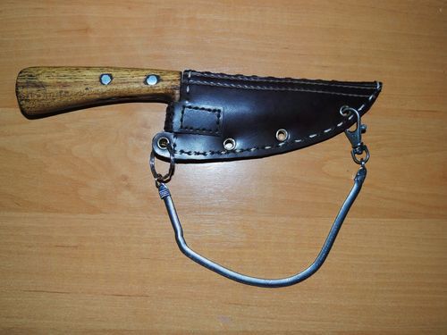 Именной чехол для ножа своими руками