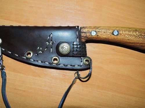 Именной чехол для ножа своими руками