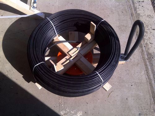 Размотчик для кабеля своими руками