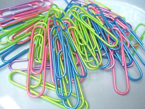 Скрепки для изготовления закладок