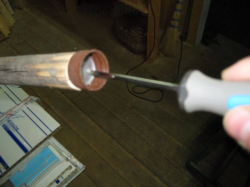 Процесс изготовления плодосъемника из пластиковой бутылки