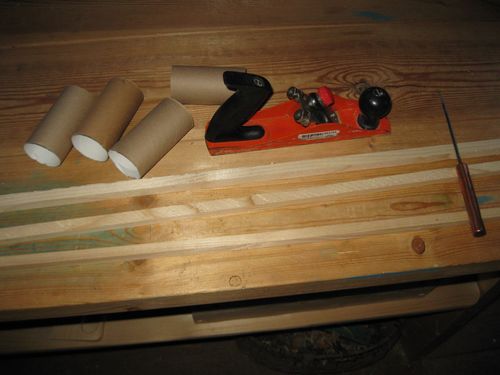 Материалы и инструменты для изготовления контейнеров для разжигания огня