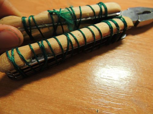 Процесс Изготовление рукояток для мультитула