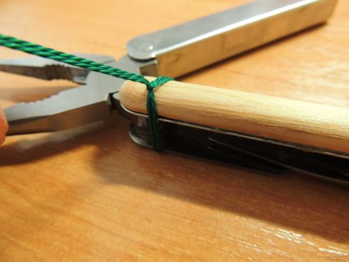 Процесс Изготовление рукояток для мультитула