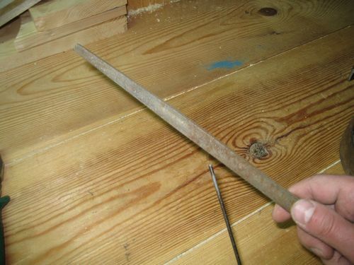 Процесс изготовления приспособления для чистки стиральной машины