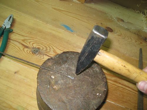 Процесс изготовления приспособления для чистки стиральной машины