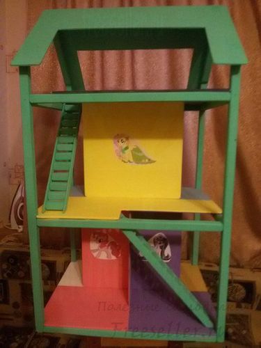 Самодельный Кукольный домик