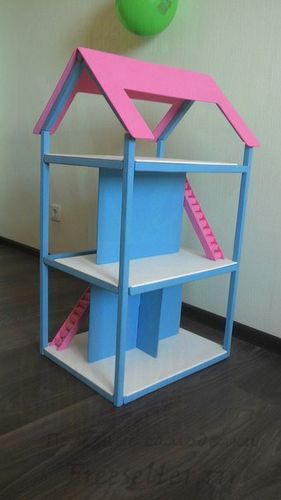 Самодельный Кукольный домик