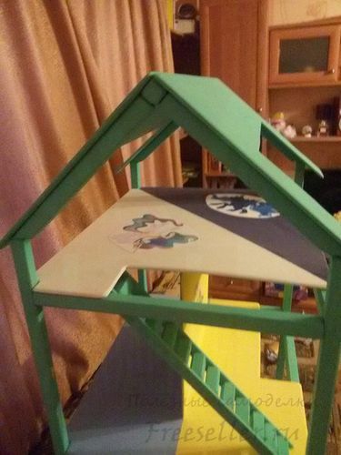 Самодельный Кукольный домик