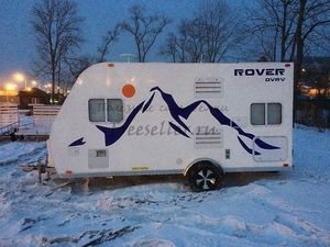 Всесезонный прицеп-дача своими руками