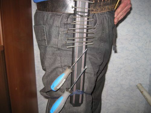 Магнитный держатель для инструмента из держателя для ножей