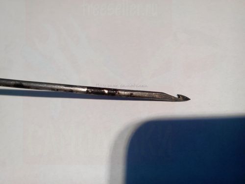 Самодельная сапожная иголка