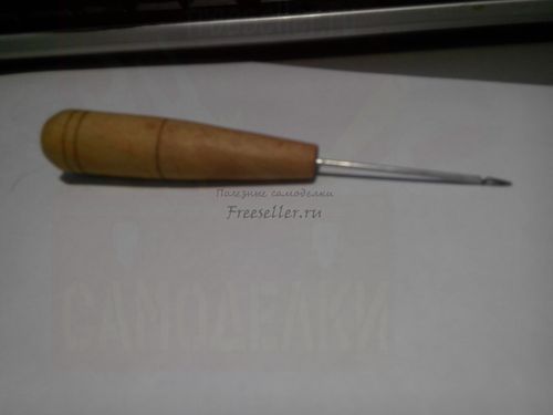 Самодельная сапожная иголка