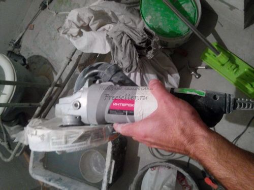 Зачистная машинка из болгарки