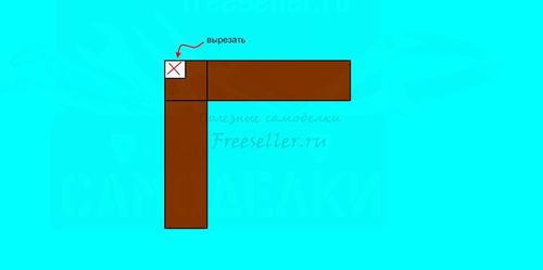 Cоединение трех брусков на лобзиковом станке
