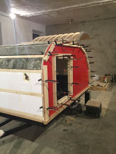 Прицеп Капля своими руками. Изготовление каркаса, боковой и Задней двери.