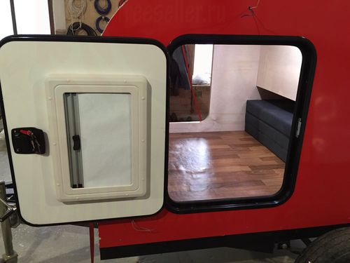 Прицеп Капля своими руками. Изготовление каркаса, боковой и Задней двери.