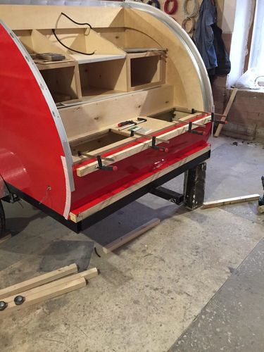 Прицеп Капля своими руками. Последние штрихи