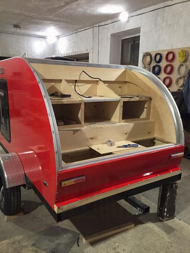 Прицеп Капля своими руками. Последние штрихи