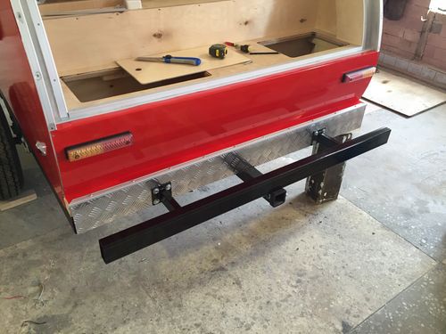 Прицеп Капля своими руками. Последние штрихи