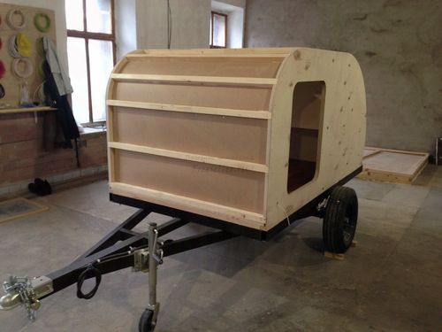 Прицеп Капля своими руками. Стены