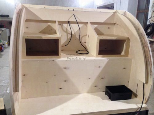 Прицеп Капля своими руками. Стены