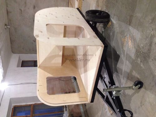 Прицеп Капля своими руками. Стены