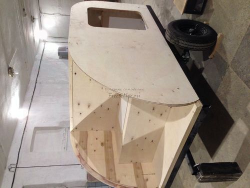 Прицеп Капля своими руками. Стены