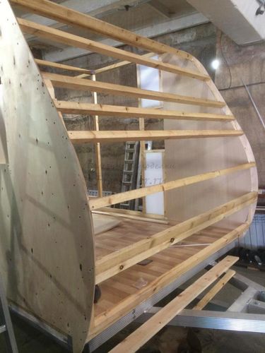 Процесс изготовления прицепа дача своими руками. Устройство каркаса.