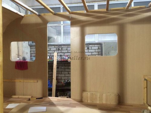 Процесс изготовления прицепа дача своими руками. Устройство каркаса.