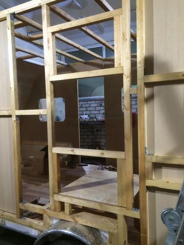 Процесс изготовления прицепа дача своими руками. Устройство каркаса.