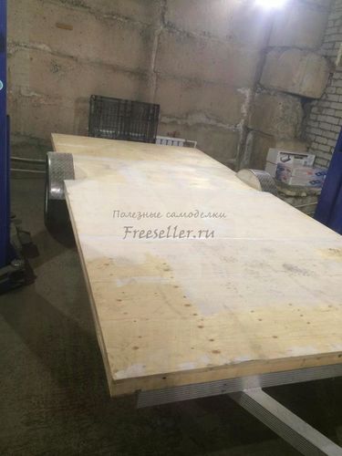 Процесс изготовления прицепа дача своими руками