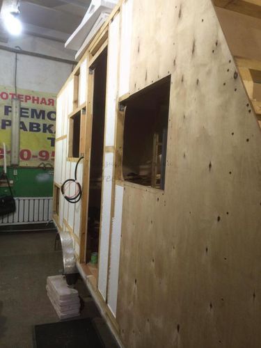 Процесс изготовления прицепа дача своими руками. Электрика и утепление