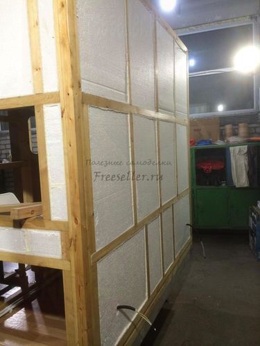 Процесс изготовления прицепа дача своими руками. Электрика и утепление