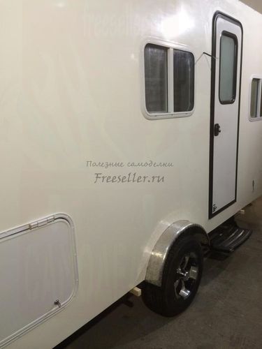 Процесс изготовления прицепа дача своими руками. Обшивка корпуса