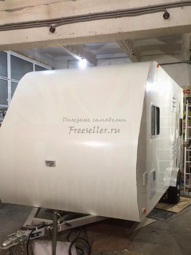 Процесс изготовления прицепа дача своими руками. Обшивка корпуса