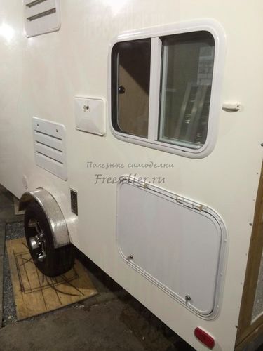 Процесс изготовления прицепа дача своими руками. Обшивка корпуса