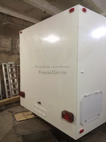 Процесс изготовления прицепа дача своими руками. Обшивка корпуса