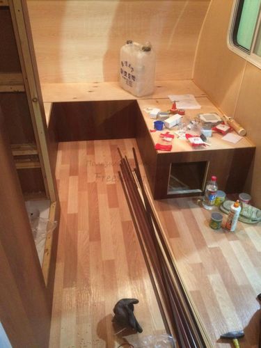 Прицеп дача своими руками. Интерьер