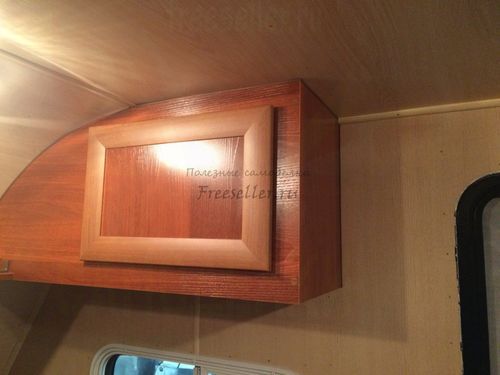 Прицеп дача своими руками. Интерьер