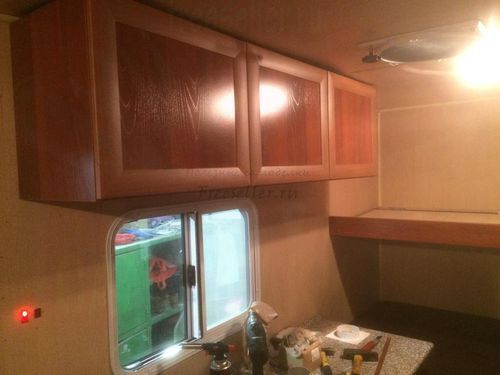 Прицеп дача своими руками. Интерьер