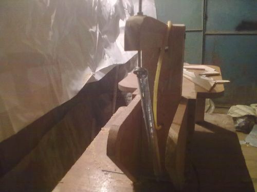 Самодельный стационарный электролобзик