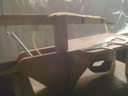 Самодельный стационарный электролобзик