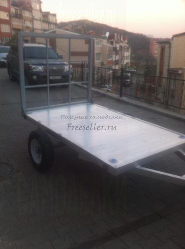 Грузовой фургон на базе легкового прицепа. Процесс изготовления