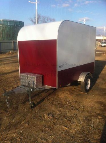 Грузовой фургон на базе легкового прицепа своими руками