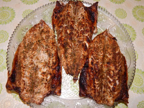 Рыба на мангале-это очень вкусно - приготовление