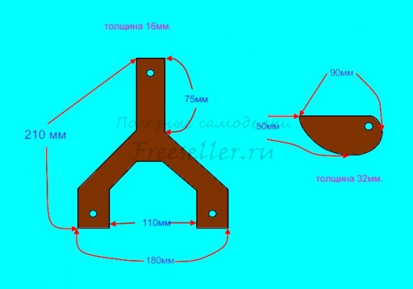 Держатель для переноса ДСП и фанеры