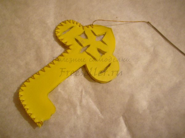 Делаем закладку для книг - Золотой ключик